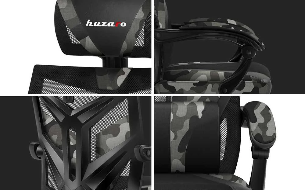 Žaidimų kėdė Huzaro Combat 5.0, Kamufliažinė