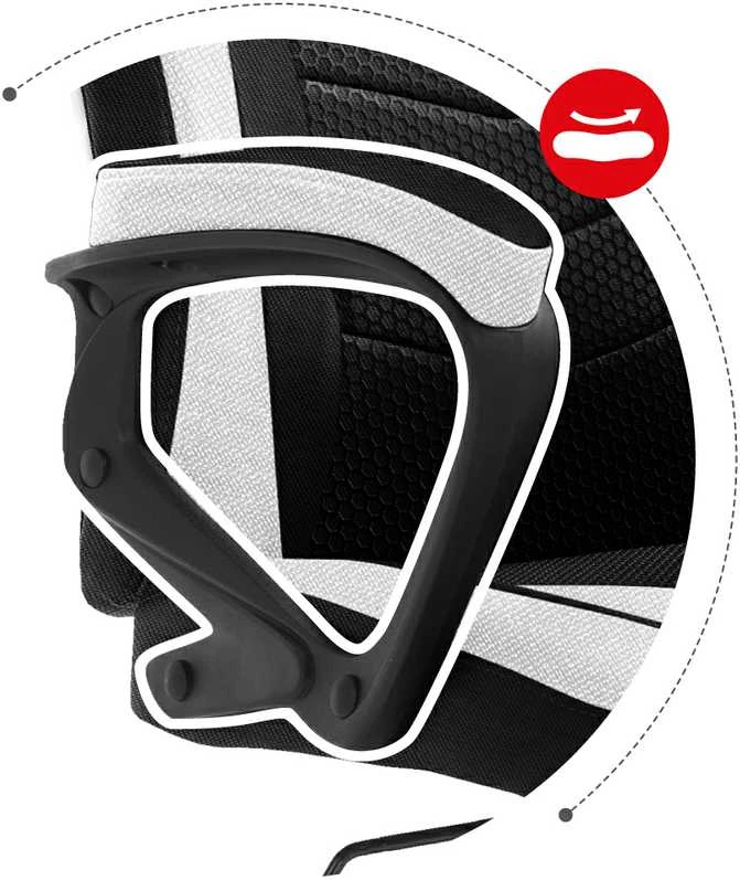 Žaidimų kėdė Huzaro Force 2.5 Mesh, Baltos spalvos