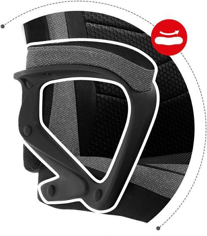 Žaidimų kėdė Huzaro Force 2.5 Mesh, Pilkos spalvos