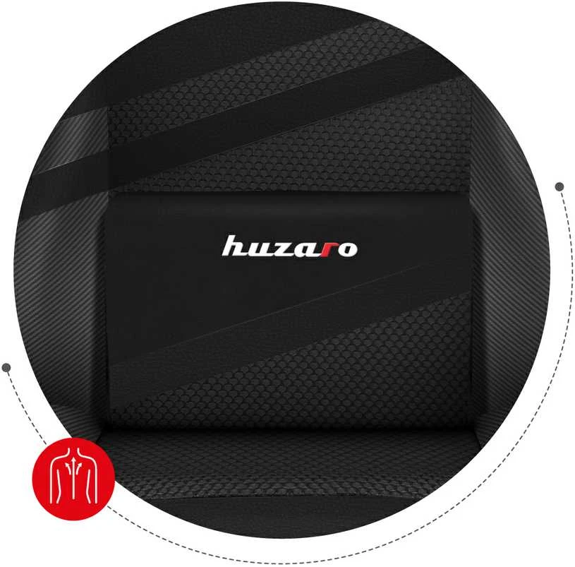 Žaidimų kėdė Huzaro Force 4.4, Juoda