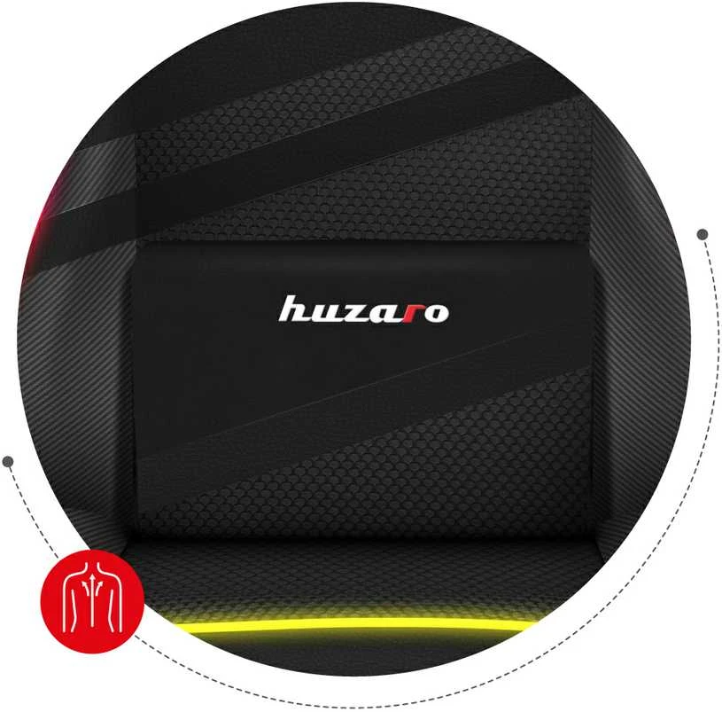 Žaidimų kėdė Huzaro Force 4.4, RGB juoda