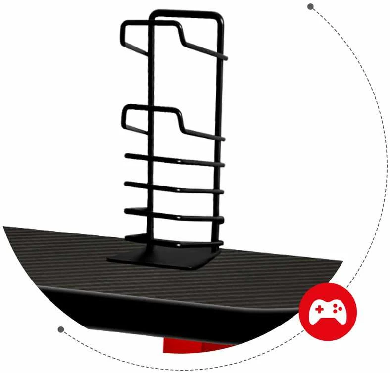 Žaidimų stalas Huzaro Hero 5.0, Juodos spalvos