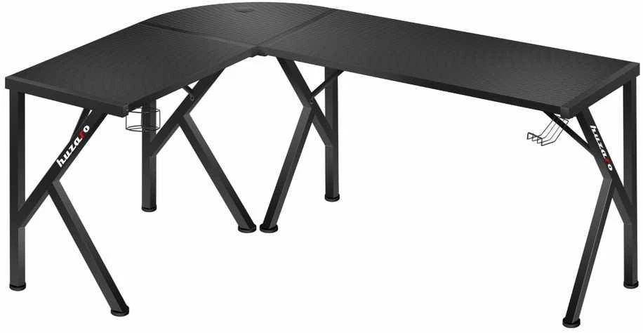 Kampinis žaidimų stalas Huzaro Hero 6.3, Juodas