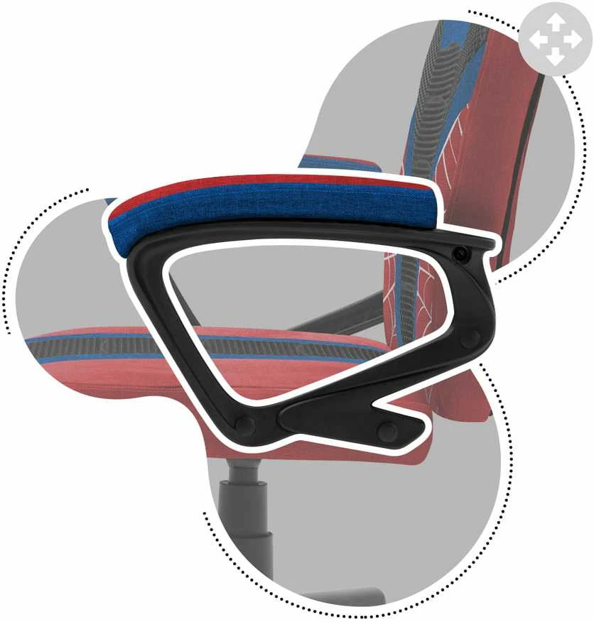 Žaidimų kėdė vaikams Huzaro Ranger 1.0 Spider - Man