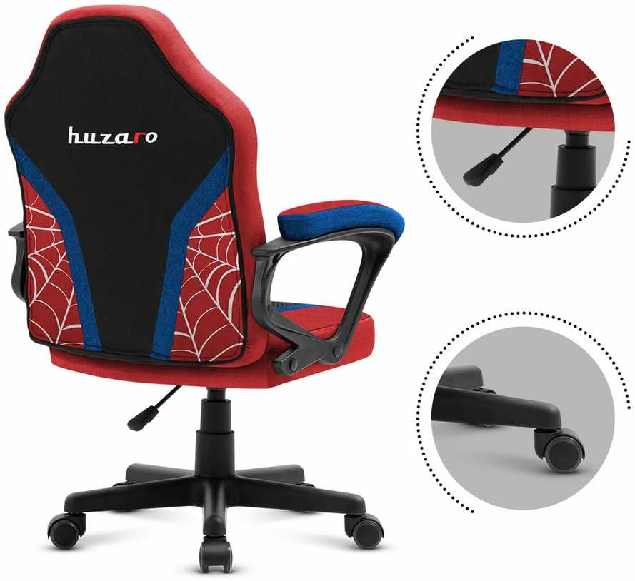 Žaidimų kėdė vaikams Huzaro Ranger 1.0 Spider - Man