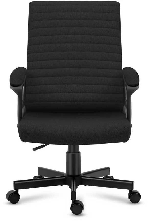 Mark Adler Boss 2.5 juoda kėdė su horizontaliu raštu