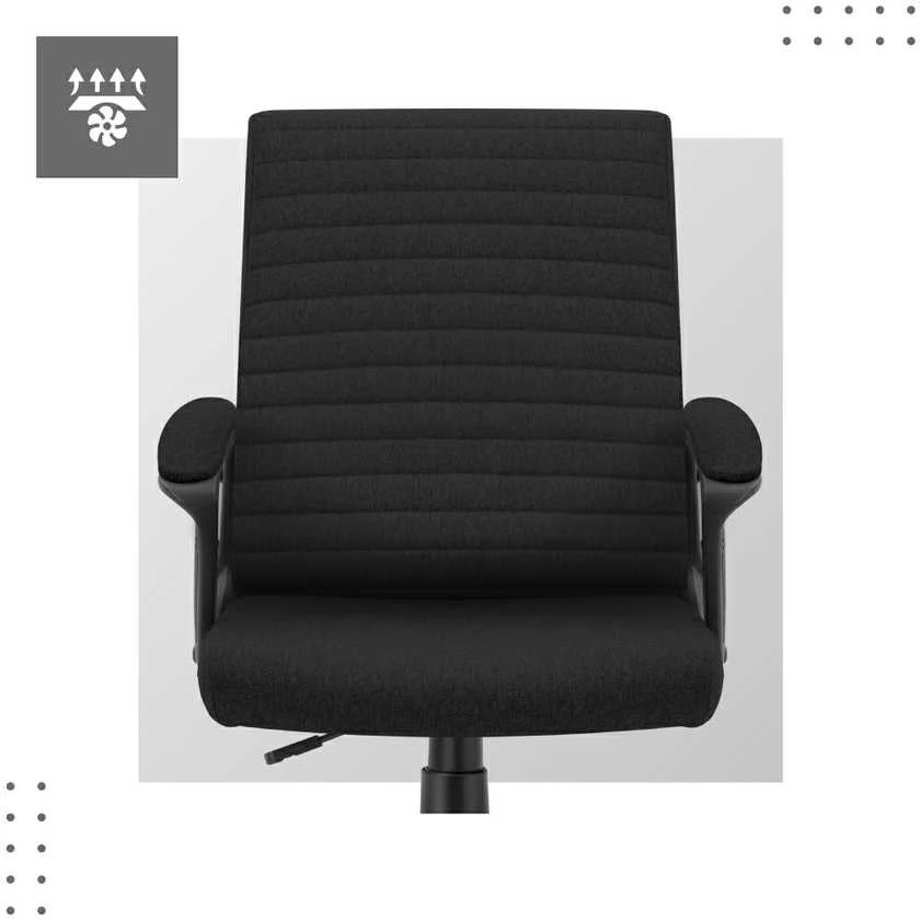 "Mark Adler Boss 2.5" juoda biuro kėdė
