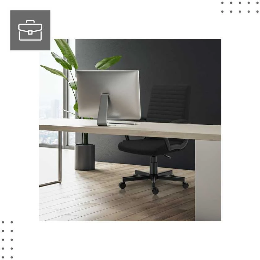 "Mark Adler Boss 2.5" juoda biuro kėdė