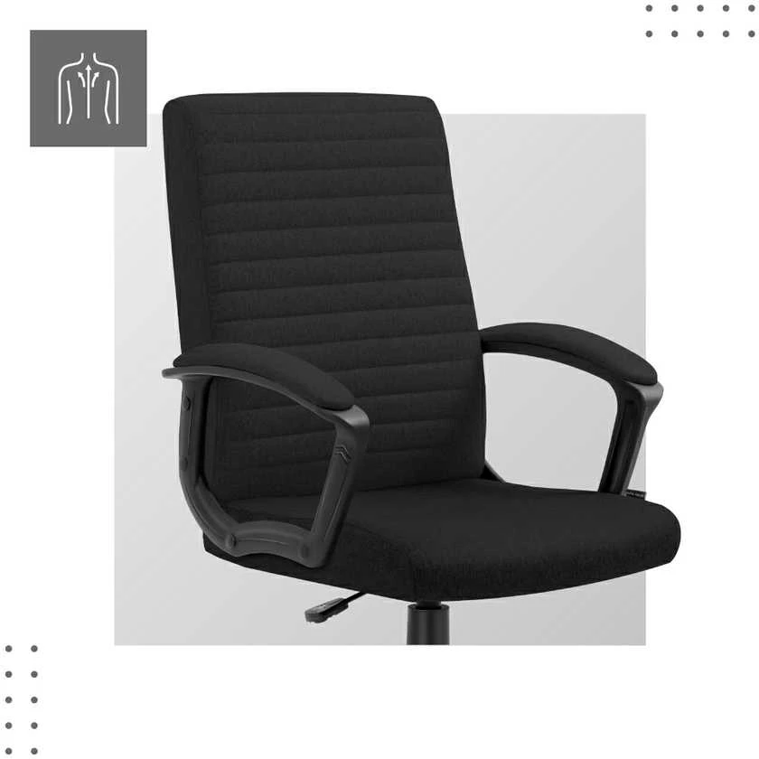 "Mark Adler Boss 2.5" juoda biuro kėdė
