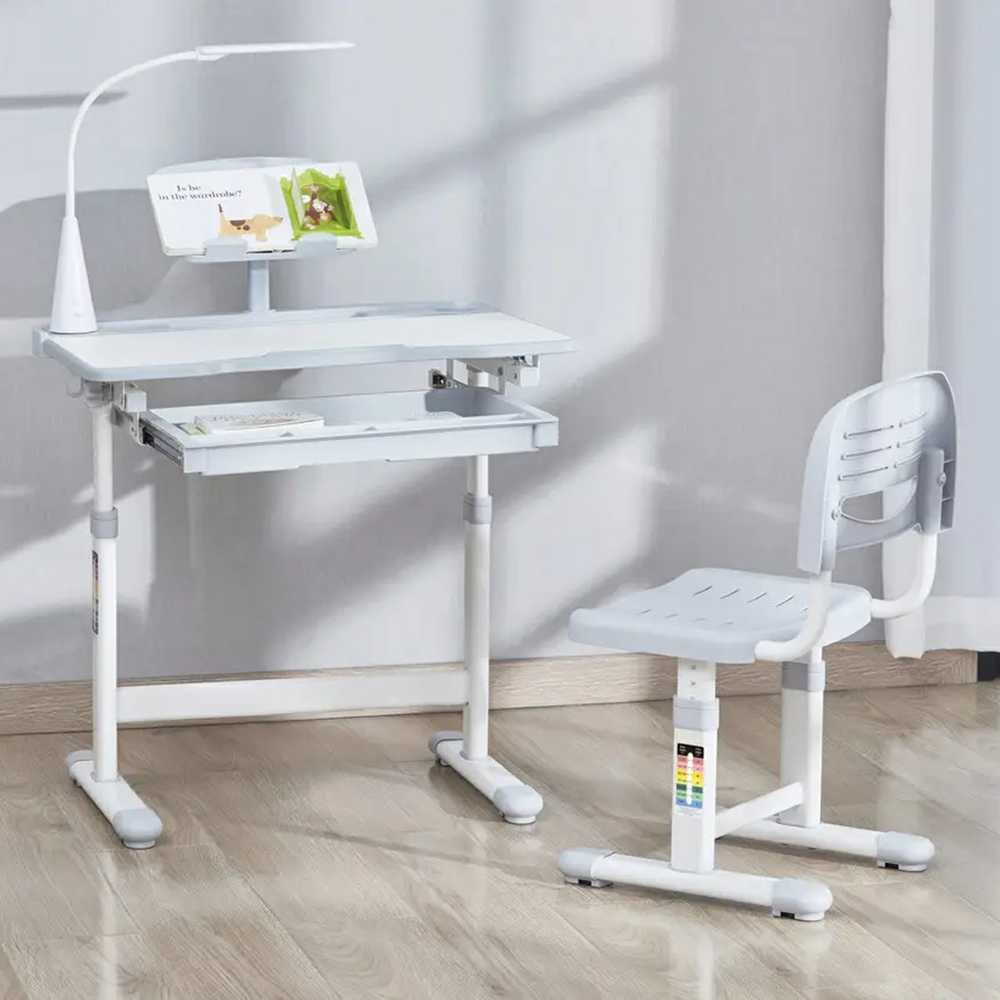 Fundesk Augantis vaikiškas stalas «Belissima Pilkas»