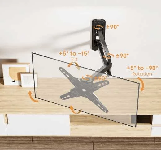 Fundesk TV laikiklis 13"-55" televizoriams SMART443