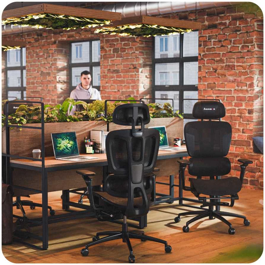 Žaidimų kėdė „HUZARO COMBAT 7.9“, juoda