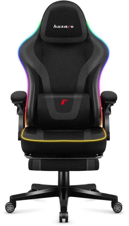 Žaidimų kėdė „Huzaro Force 4.6 Juodas Mesh RGB Smart“