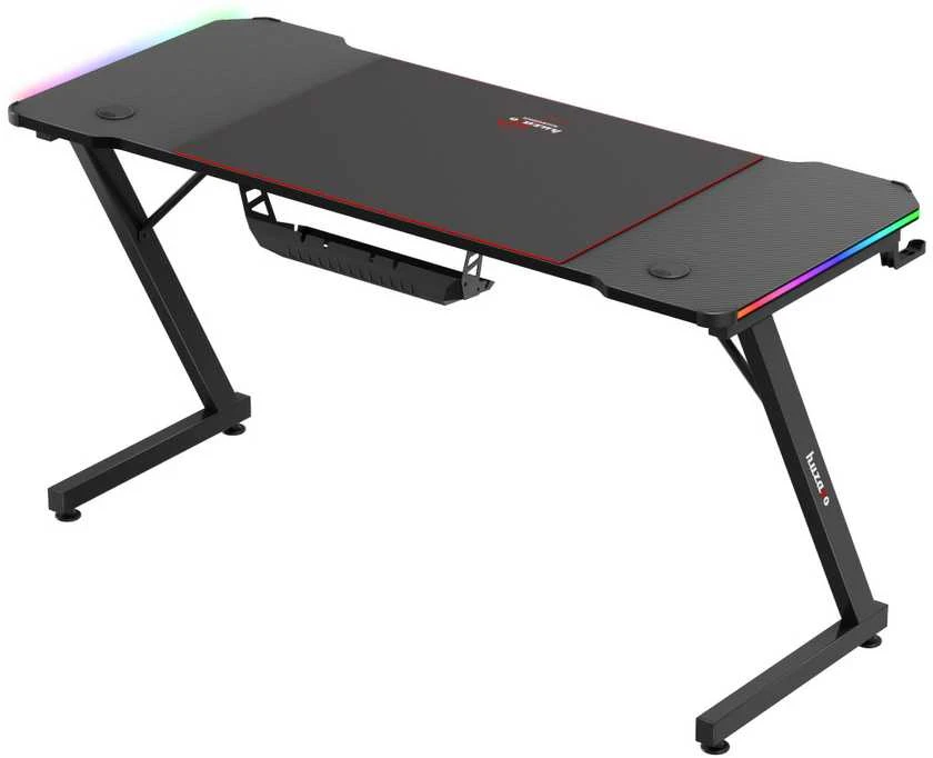 Huzaro Hero 3.3 RGB stalas su vieliniu kabelių krepšiu