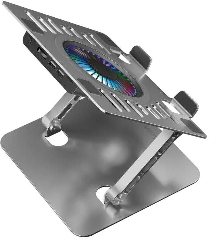 Nešiojamojo kompiuterio stovas „Huzaro Hold 4.0 RGB“