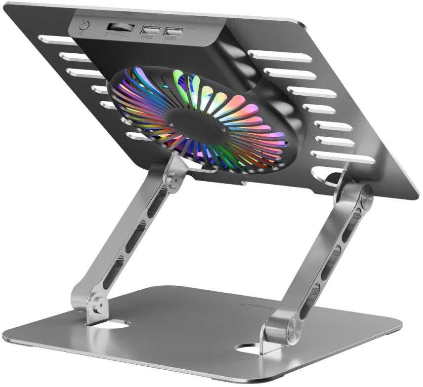 Nešiojamojo kompiuterio stovas „Huzaro Hold 4.0 RGB“