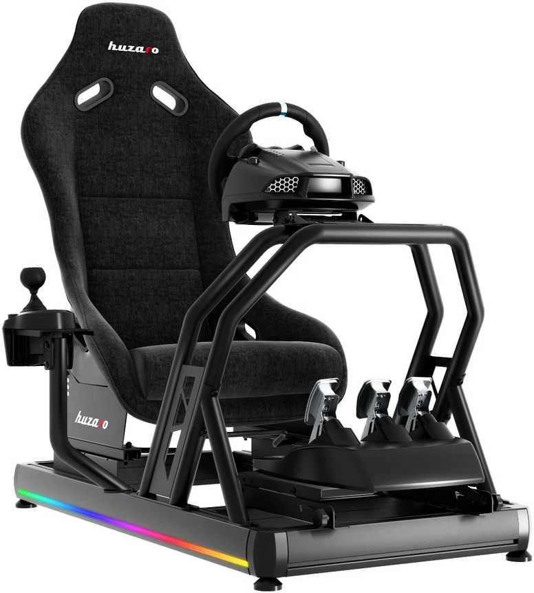 Lenktynių kokpitas „HUZARO SPEED 9.0“, iki 150 kg, reguliuojamas, su LED apšvietimu