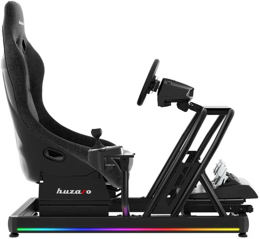 Lenktynių kokpitas „HUZARO SPEED 9.0“, iki 150 kg, reguliuojamas, su LED apšvietimu