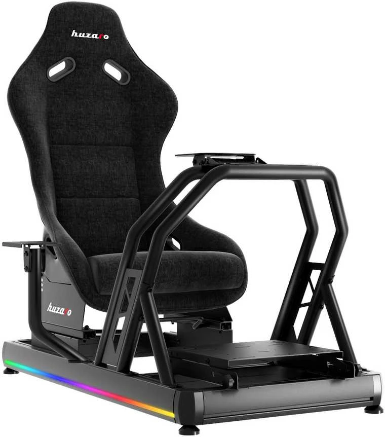 Lenktynių kokpitas „HUZARO SPEED 9.0“, iki 150 kg, reguliuojamas, su LED apšvietimu