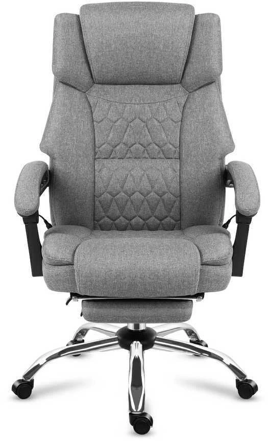 Biuro kėdė „Mark Adler Boss 6.0 Pilkas“, masažinė, pilka