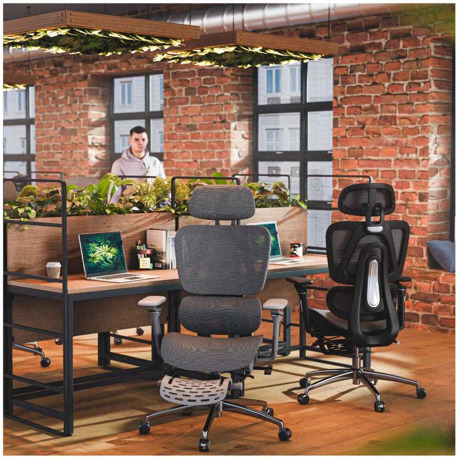 Biuro kėdė „Mark Adler Expert 7.9 Juodas“, ergonominė kėdė, juoda