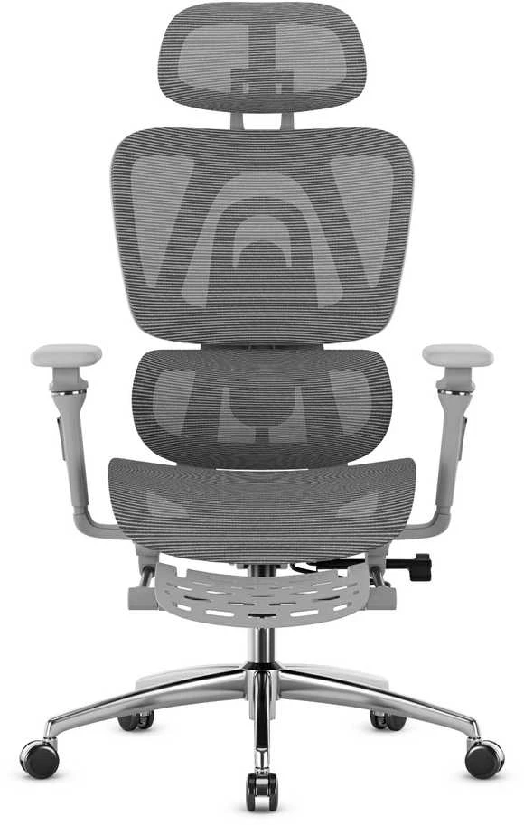 Biuro kėdė „Mark Adler Expert 7.9 Pilkas“, ergonominė kėdė, pilka