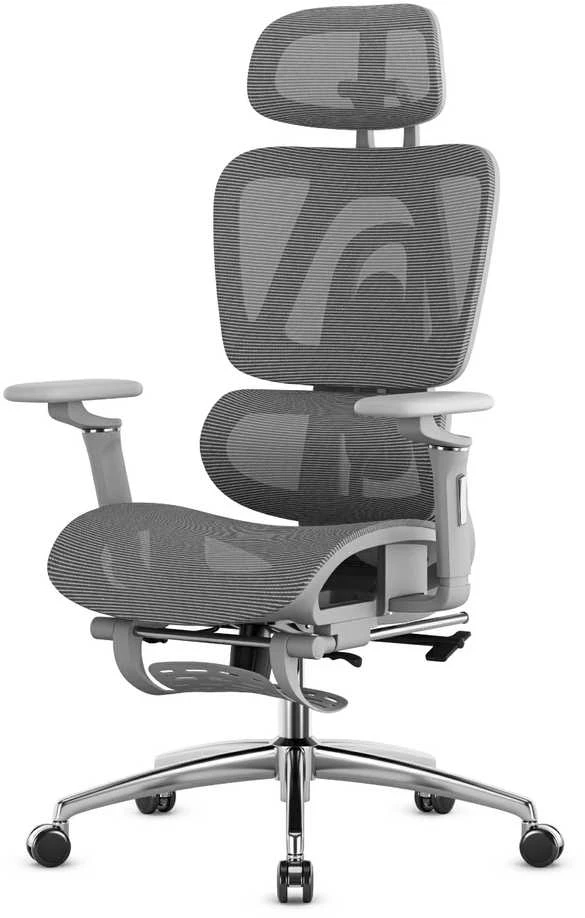Biuro kėdė „Mark Adler Expert 7.9 Pilkas“, ergonominė kėdė, pilka