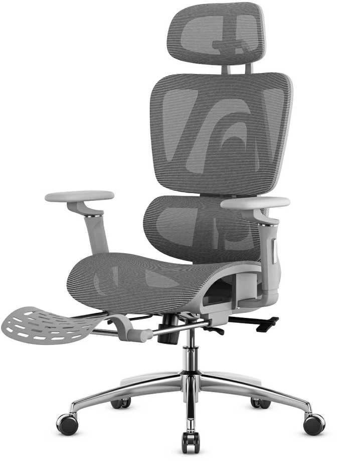 Biuro kėdė „Mark Adler Expert 7.9 Pilkas“, ergonominė kėdė, pilka