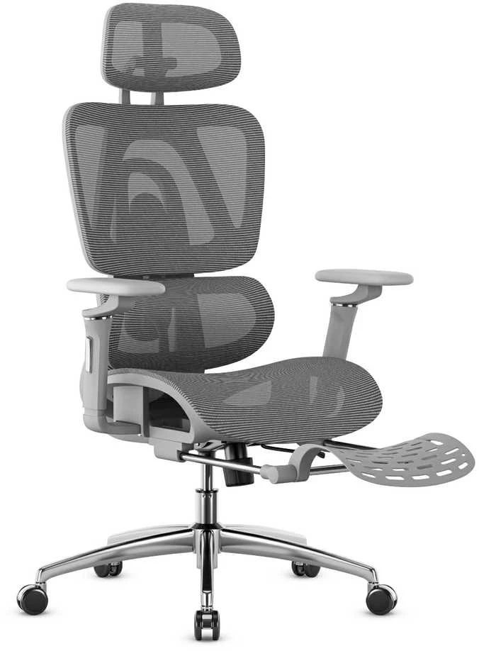 Biuro kėdė „Mark Adler Expert 7.9 Pilkas“, ergonominė kėdė, pilka