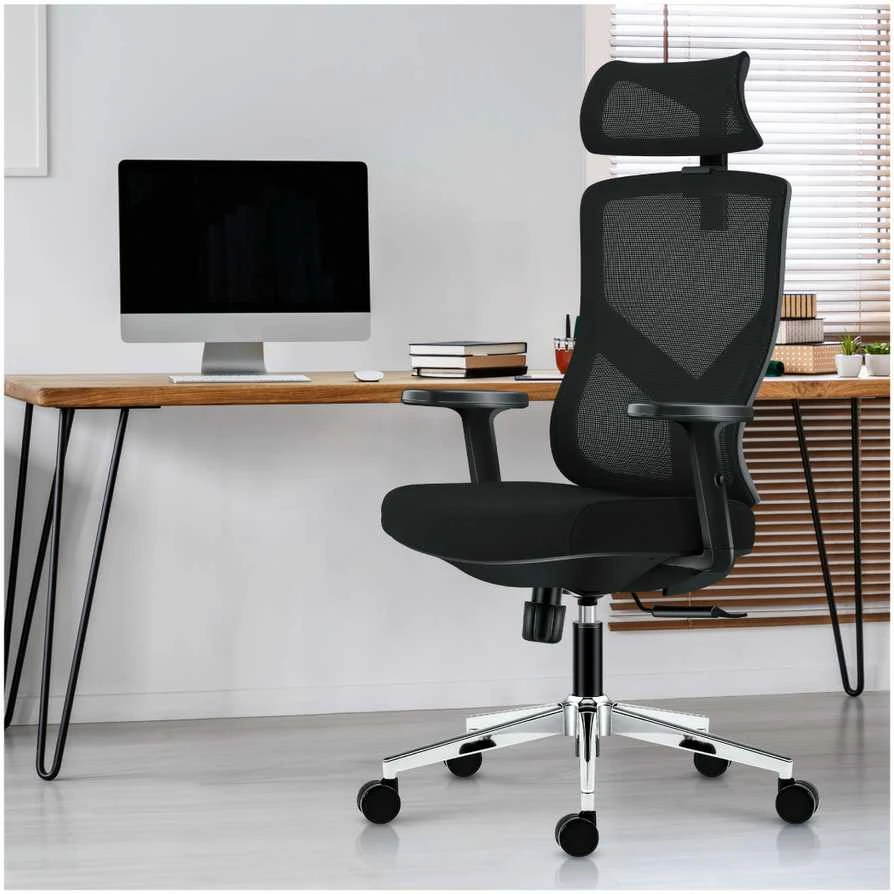 Biuro kėdė „Mark Adler Manager 3.3 Juodas“, ergonominė kėdė, juoda