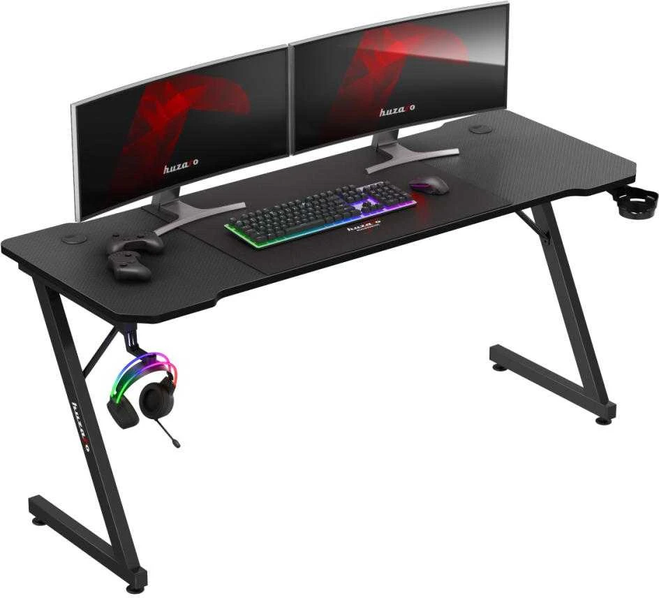 Huzaro Hero 4.8 stalas su monitoriais ir priedais