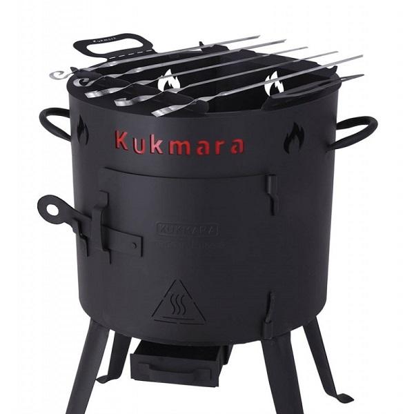 Kukmara Iešmų laikiklis (su 5 iešmais) 10-16L kazano krosnelei | skersmuo 37,4cm