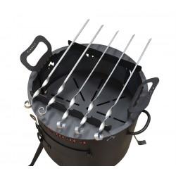 Kukmara Iešmų laikiklis (su 5 iešmais) 10-16L kazano krosnelei | skersmuo 37,4cm