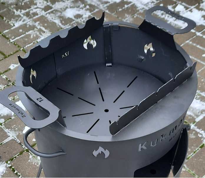 Kukmara Iešmų laikiklis (su 5 iešmais) 10-16L kazano krosnelei | skersmuo 37,4cm