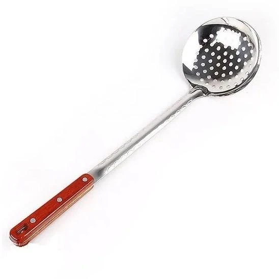 Kapgir Kiaurasamtis uzbekiškam kazanui 45 cm su medine rankena (gilus)