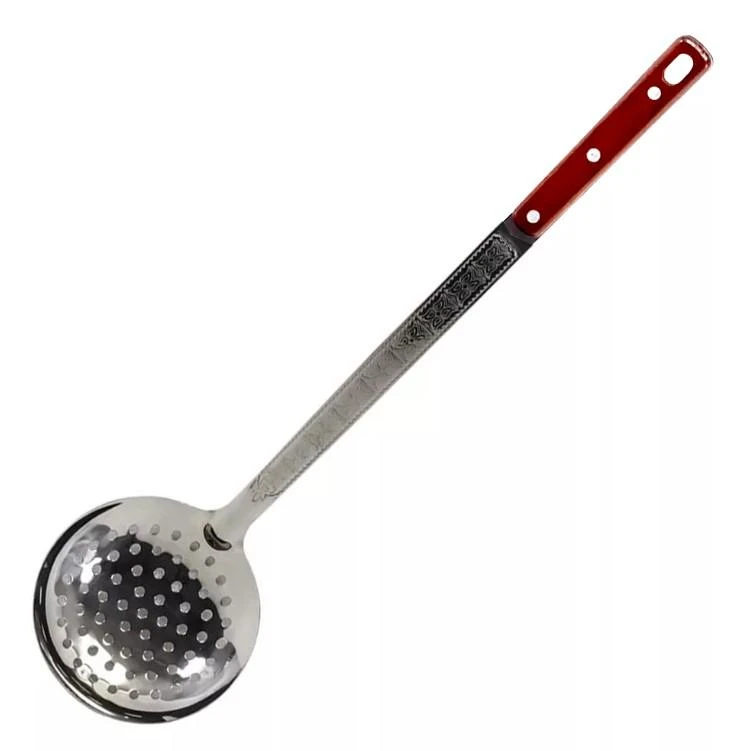 Kapgir Kiaurasamtis uzbekiškam kazanui 45 cm su medine rankena (gilus)