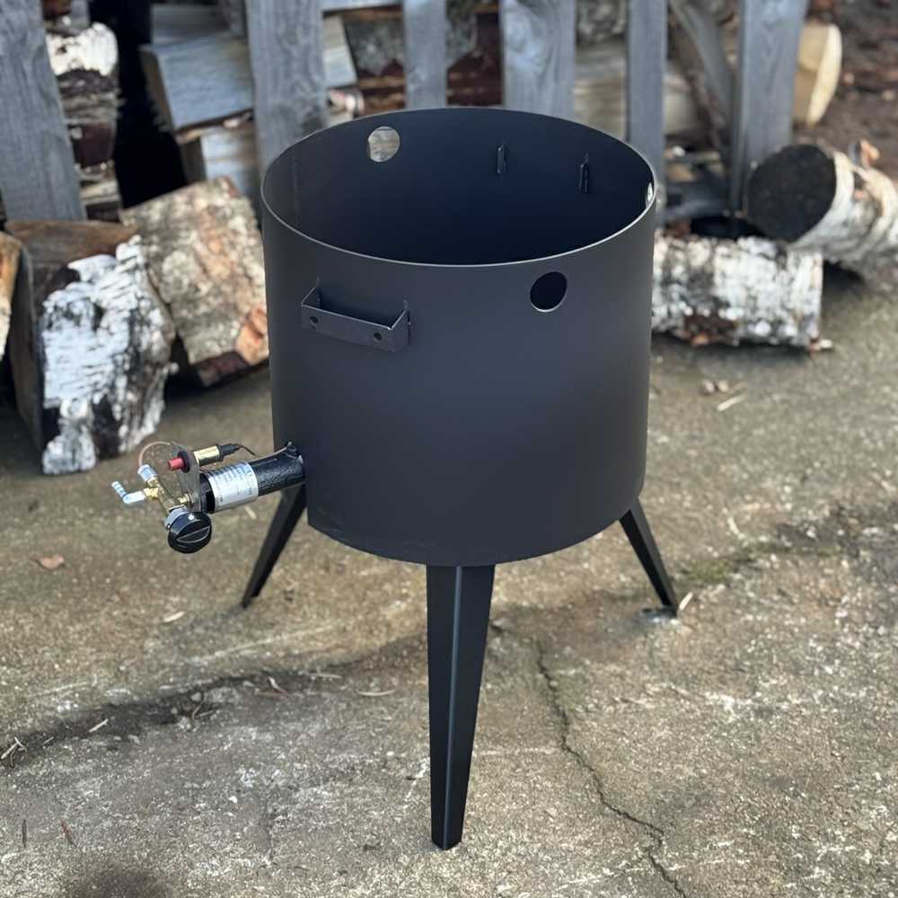 Kazan Mangal Krosnelė dujinė kazanui 16-22L / skersmuo 45cm / plienas 3mm