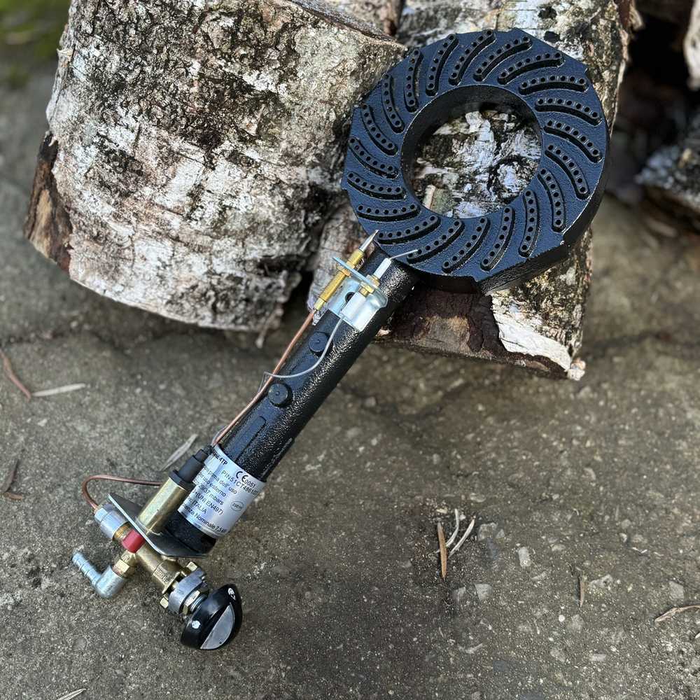 Kazan Mangal Krosnelė dujinė kazanui 16-22L / skersmuo 45cm / plienas 3mm