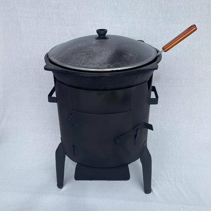 Kazan Mangal Krosnelė kazanui 16L, plienas 3mm, D400mm / KMB16