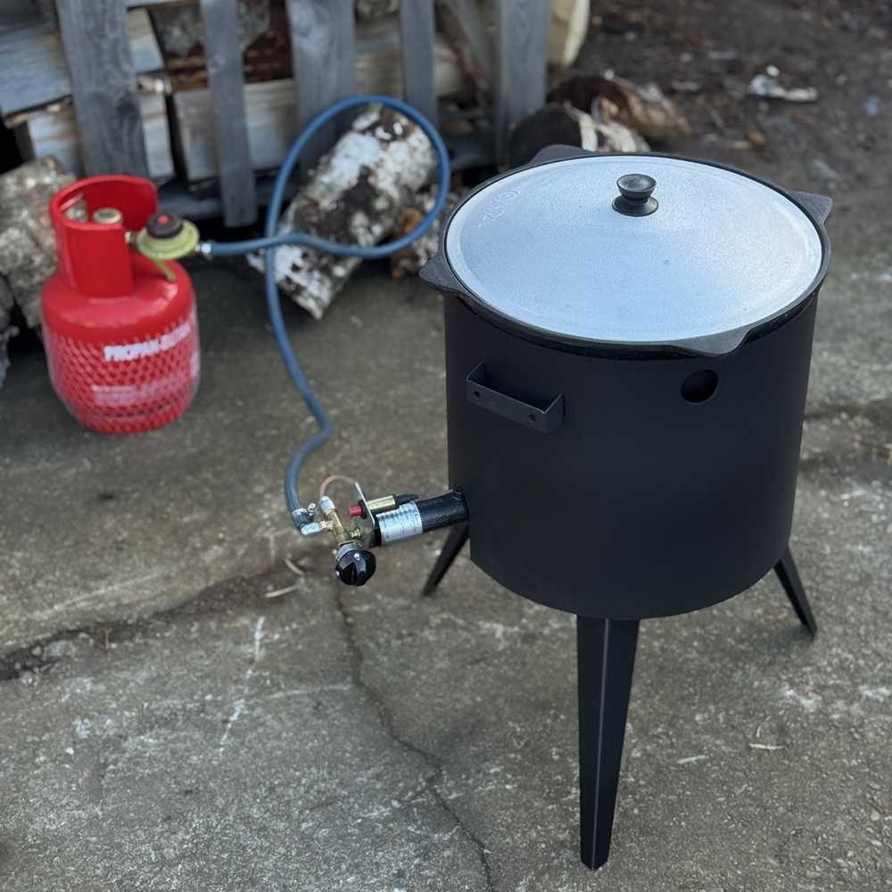 Kazan Mangal Krosnelė kazanui 12-16L / skersmuo 40cm / plienas 3mm (be degiklio)