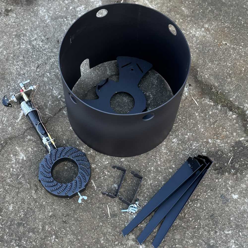 Kazan Mangal Krosnelė kazanui 12-16L / skersmuo 40cm / plienas 3mm (be degiklio)