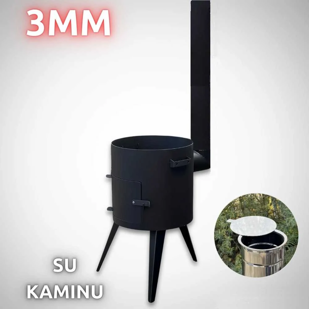 Kazan Mangal Krosnelė kazanui / 12l Kazanas / Kiaurasamtis