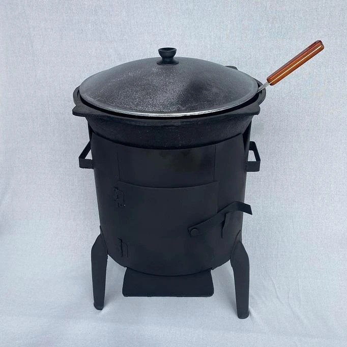 Kazan Mangal Krosnelė kazanui 16-22L, plienas 3mm, D460mm / KMB22
