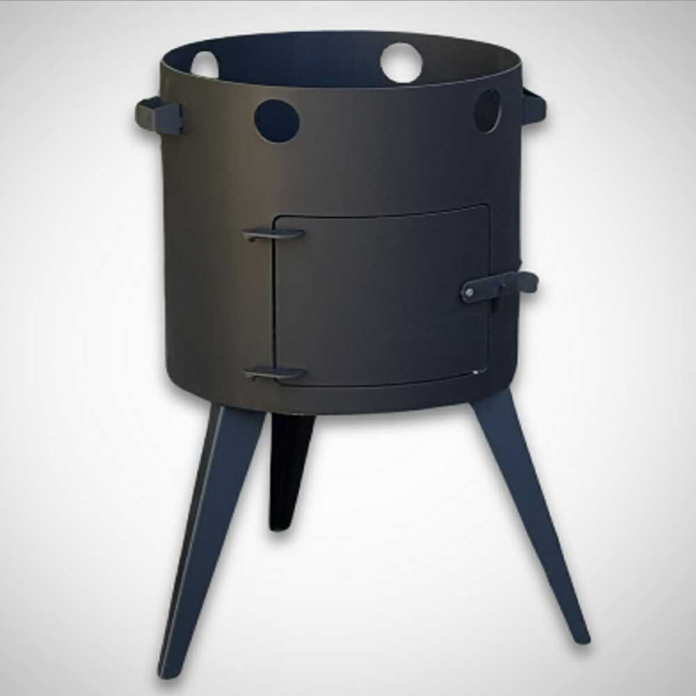 Kazan Mangal Krosnelė kazanui 16L, plienas 3mm, D400mm / KMB16