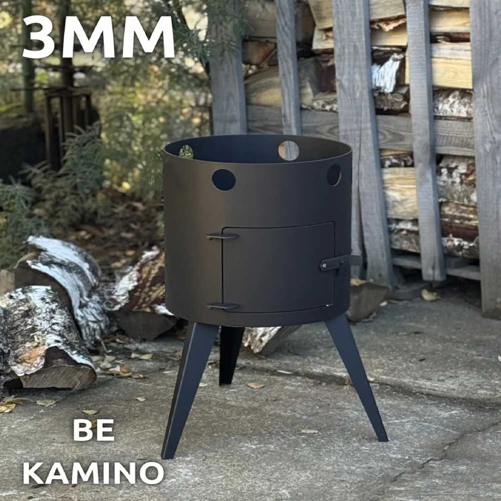 Kazan Mangal Krosnelė kazanui 16L, plienas 3mm, D400mm / KMB16