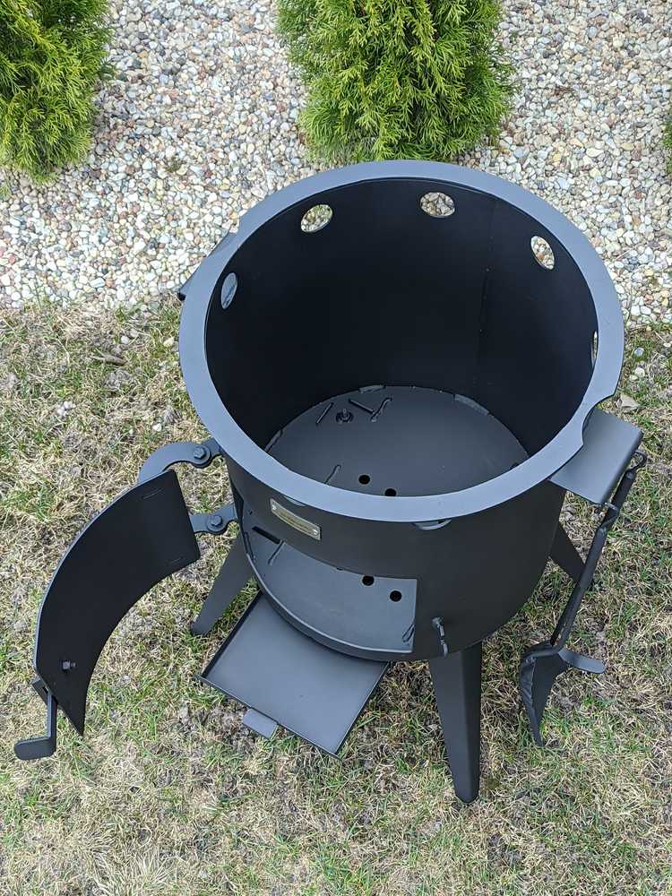 Kazan Mangal Krosnelė Premium kazanui 8-12L / skersmuo 36cm / plienas 3mm