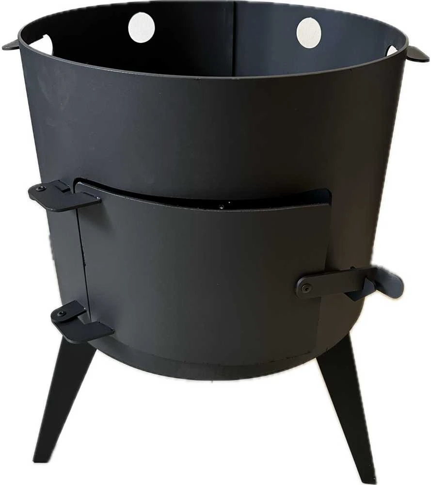 Kazan Mangal Krosnelė kazanui 22-30L, plienas 3mm, D500mm