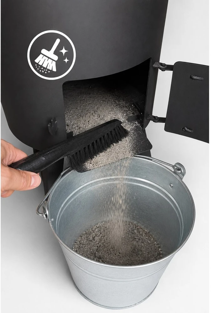 Kazan Mangal Krosnelė kazanui 8-10L / skersmuo 33cm / plienas 3mm / 2 lentynos dovanų