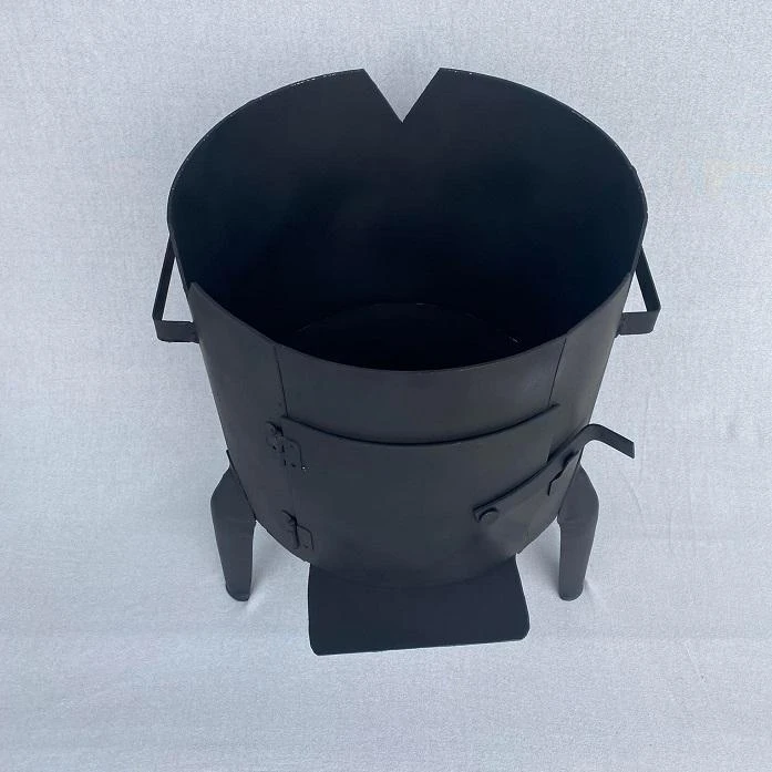 Kazan Mangal Krosnelė kazanui 8-12L, plienas 3mm, D360mm / KMB12