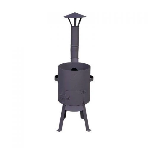 Dm_Grill Kazan Mangal Krosnelė su kaminu 8L kazanui (2 mm plienas, 300 mm skersmuo)